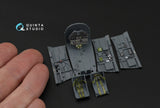 QD48587 Curtis P-40E Warhawk Instrument Guages (Eduard) 1/48 by QUINTA STUDIO