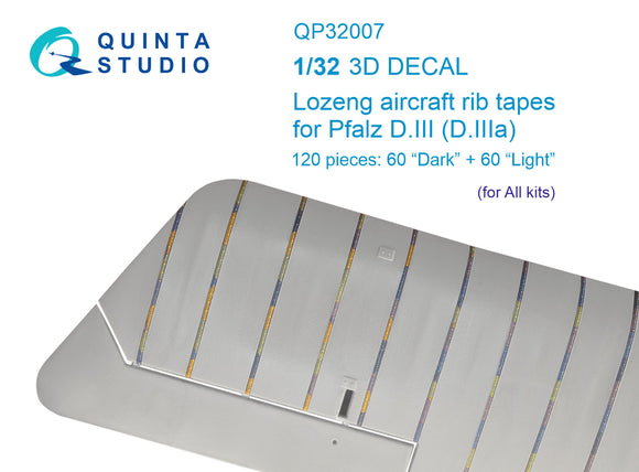 QP32007 German Lozenge Rib Tapes 1/32 by QUINTA STUDIO
