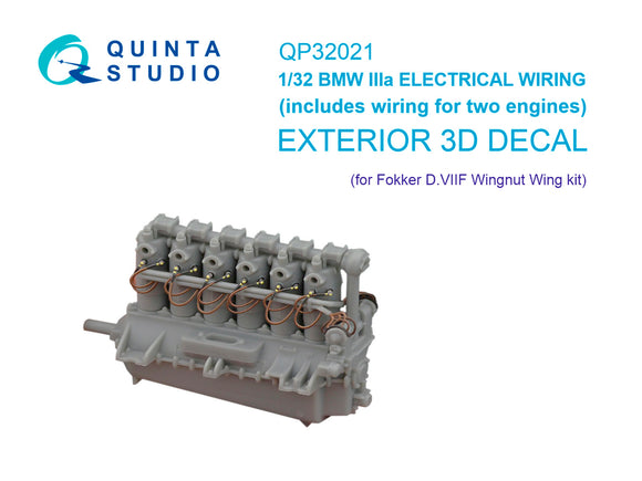 QP32021 BMW III Electrical wiring 1/32 by QUINTA STUDIO