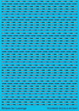 48130 Stripes for lozenge (rib tapes) 1/48 by TECHMOD
