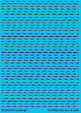 48130 Stripes for lozenge (rib tapes) 1/48 by TECHMOD