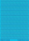 72164 Stripes for Lozenge scheme 1/72 by TECHMOD