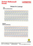 72164 Stripes for Lozenge scheme 1/72 by TECHMOD