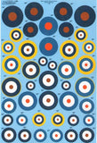 X48147 Battle of Britain 75th Anniversary Hurricanes Spitfires National markings 1/48 XTRADECAL