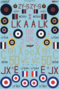 X48238 Hawker Hurricane Mk.IIc Collection 1/48 by XTRADECAL