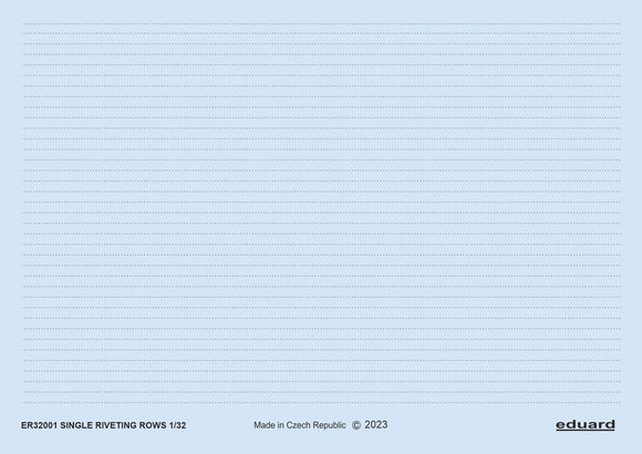 ER32001 Single riveting rows 1/32 by EDUARD