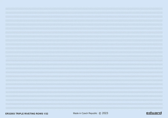 ER32003 Triple riveting rows 1/32 by EDUARD