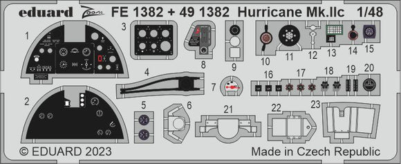 BIG49390 Hurricane Mk.IIc (3 sets) for ARMA HOBBY 1/48 by EDUARD