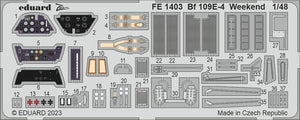 FE1403 Messerschmitt Bf 109E-4 Weekend 1/48 by EDUARD