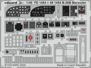 FE1454 B-26B Marauder ZOOM (ICM) 1/48 by EDUARD
