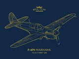 R0025 P-40N WARHAWK ROYAL CLASS Ltd Edition Dual Combo (2 kits) 1/48 by EDUARD