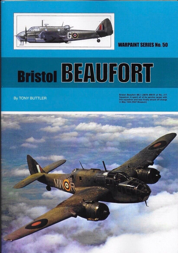 WARPAINT SERIES No.50 BRISTOL BEAUFORT by TONY BUTLER