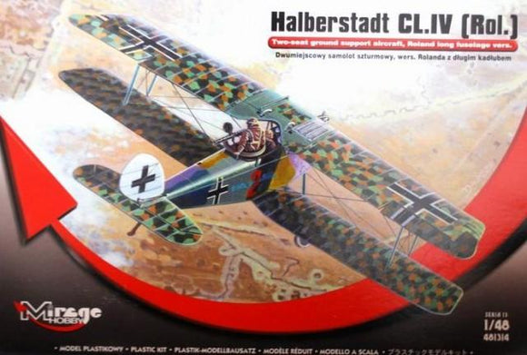 481314 HALBERSTADT CL.IV (Rol) 1/48 by MIRAGE HOBBY