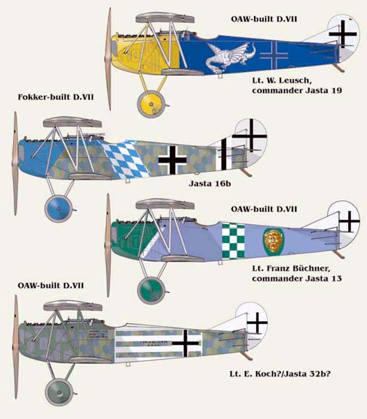 48-012 Fokker D.VII Part 1. 1/48 by LIFELIKE