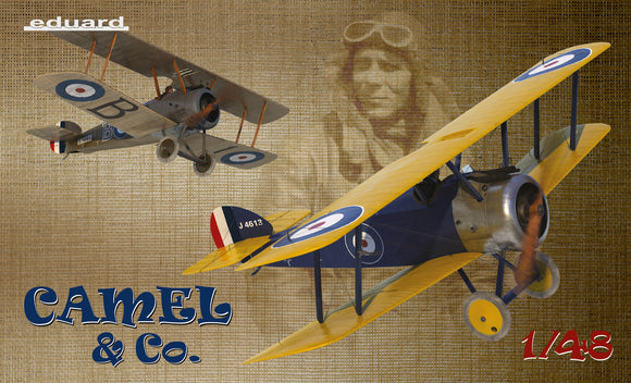 11151 'Camels & Co' Limited Edition Sopwith F.1 Camel Dual Combo 1/48 by EDUARD