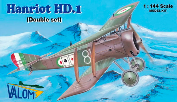 14411 HANRIOT HD.1 1/144 by VALOM