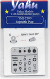 YML3203 Sopwith Pup Instrument Panel 1/32 by Yahu Models