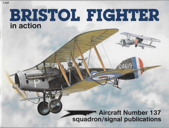 Bristol Fighter in action by Peter Cooksley