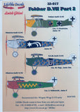 32-017 Fokker D.VII Part 2. 1/32 by LIFELIKE