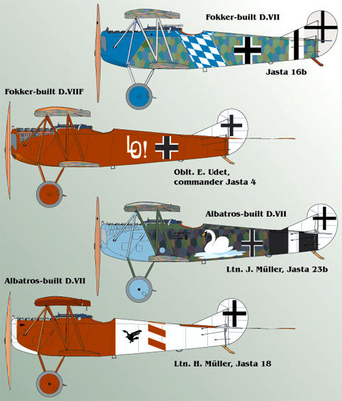 32-016 Fokker D.VII Part 1. 1/32 by LIFELIKE