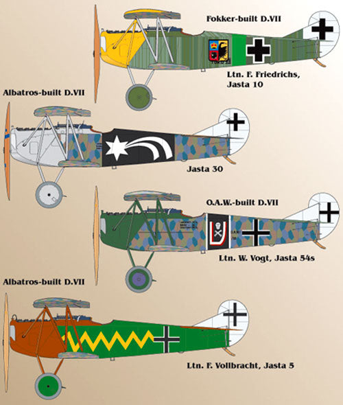 32-017 Fokker D.VII Part 2. 1/32 by LIFELIKE