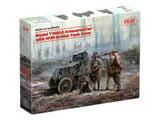 35670 Model T RNAS Armoured Car w/WWI British Tank Crew 1/35 by ICM