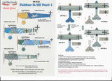 48-012 Fokker D.VII Part 1. 1/48 by LIFELIKE