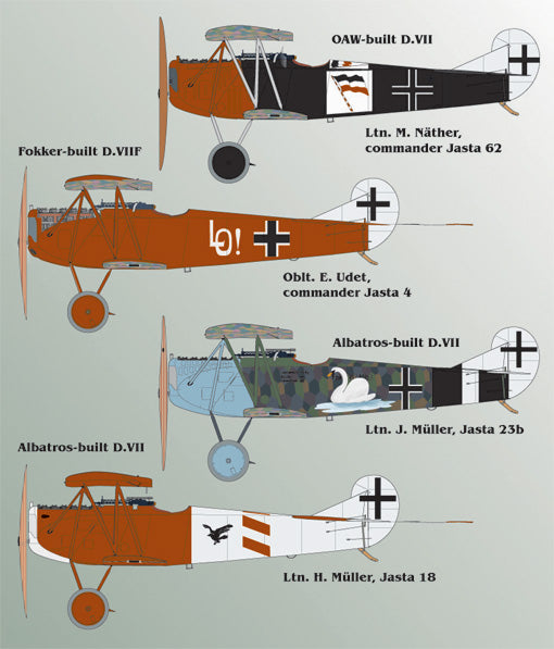 48-028 Fokker D.VII Part 2. 1/48 by LIFELIKE