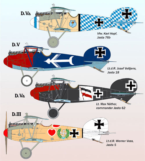 48-040 Albatros D.III/V Part 2. 1/48 by LIFELIKE