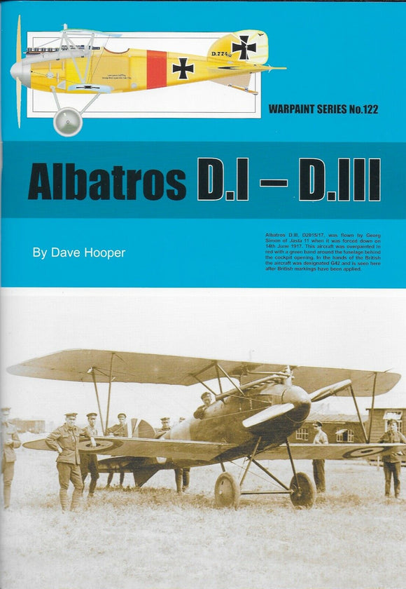 WARPAINT SERIES No.122 ALBATROS D.I-D.III by Dave Hooper