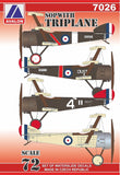 7026 SOPWITH TRIPLANE 1/72 by AVALON