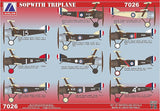 7026 SOPWITH TRIPLANE 1/72 by AVALON
