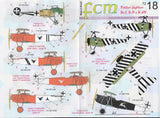 72-018 FOKKER FIGHTERS DR.1, D.II, & D.VII 1/72 by FCM