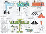 72-018 FOKKER FIGHTERS DR.1, D.II, & D.VII 1/72 by FCM