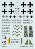 72129 GOTHA G.IV decals 1/72 by TECHMOD