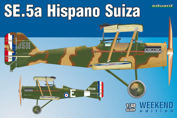 8453 SE.5a Hispano Suiza 1/48 'WEEKEND edition' by EDUARD