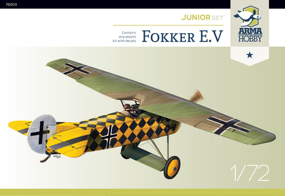 70013 FOKKER E.V ‘Junior Set’ 1/72  by ARMA HOBBY