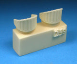 BR48259 British WWI Wicker Seats - No Belts 1/48 by BARRACUDA