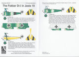 BR-237 The Fokker Dr.I in Jasta 19 1/72 by BLUE RIDER