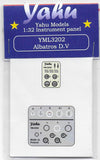 YML3202 Albatros D.V Instrument Panel 1/32 by Yahu Models