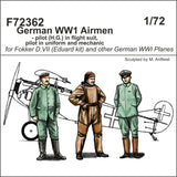 F72362 German WWI Airmen (3 figures) 1/72 by CMK