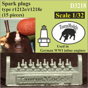 D3218 Bosch Spark plugs, type r1212e/r1218e (15 pieces) 1/32 by TAURUS