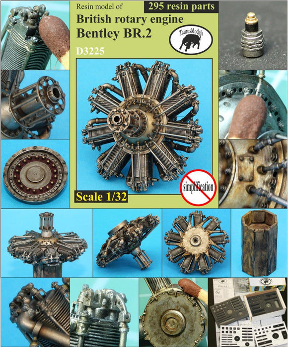 D3225 Bentley B.R.2 radial engine 1/32 by TAURUS