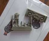 480218 German or Austro-Hungarian WWI Aircraft Mechanic with hand cart 1/48 by AEROBONUS