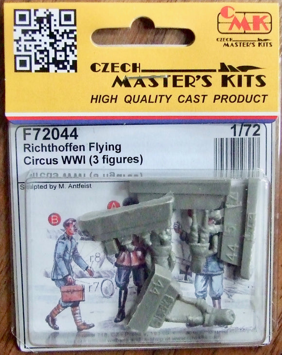 F72044 Richthofen Flying Circus WWI (3 figures) 1/72 by CMK