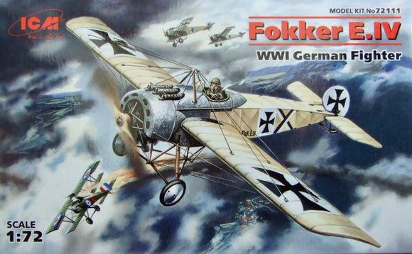 72111 FOKKER E.IV 1/72 by ICM