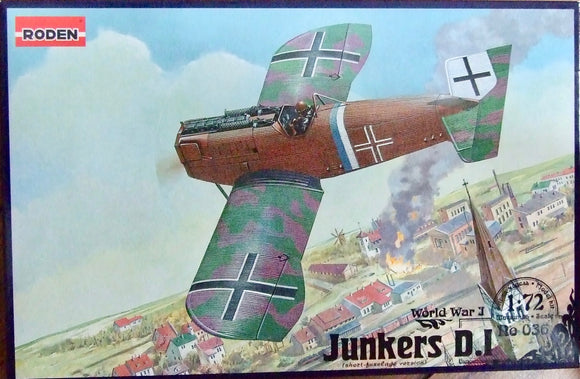 036 JUNKERS D.I short fuselage version 1/72 by RODEN