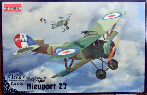 061 NIEUPORT 27 1/72 by RODEN