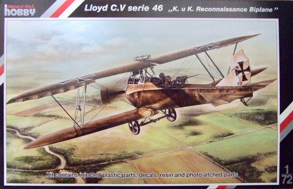 SH 72119 LLOYD C.V serie 46 “K.u.K. Reconnaissance Biplane” 1/72 by SPECIAL HOBBY