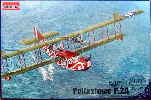 019 FELIXSTOWE F.2A (Early) 1/72 by RODEN